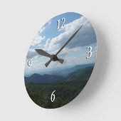 Appalachen II Shenandoah Runde Wanduhr (Winkel)