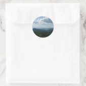 Appalachen II Shenandoah Runder Aufkleber (Tasche)