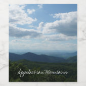 Appalachen II Shenandoah Weinetikett (Einzelnes Label)