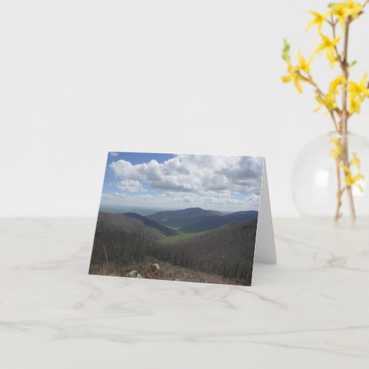 Appalachen im Frühling Karte (Gelbe Blume)