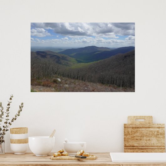 Appalachen im Frühling Poster (Küche)
