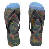 Appalachen im Herbst Badesandalen (Fußbett)