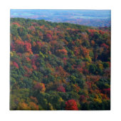 Appalachen im Herbst Fliese (Vorderseite)