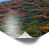 Appalachen im Herbst Fotodruck (Ecke)