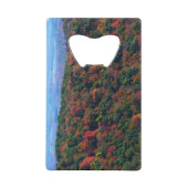 Appalachen im Herbst Geldkarten Flaschenöffner (Vorderseite)