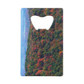 Appalachen im Herbst Geldkarten Flaschenöffner (Rückseite)