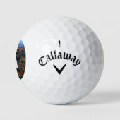 Appalachen im Herbst Golfball (Logo)