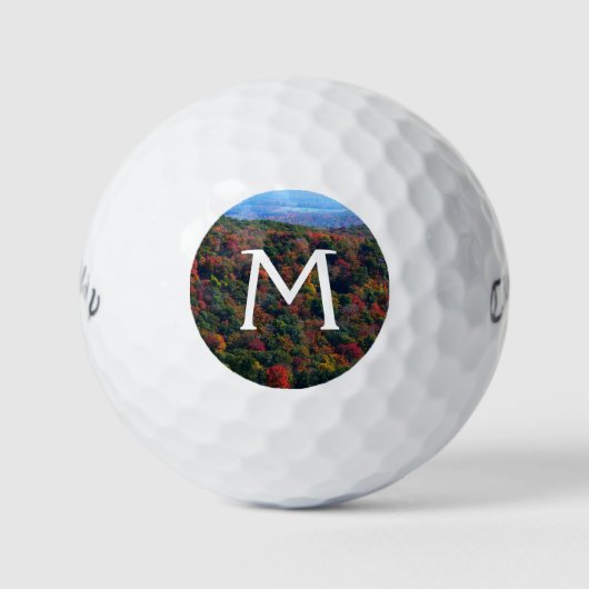Appalachen im Herbst Golfball (Vorderseite)