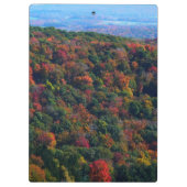 Appalachen im Herbst Klemmbrett (Rückseite)