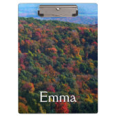 Appalachen im Herbst Klemmbrett (Vorderseite)