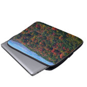 Appalachen im Herbst Laptopschutzhülle (Vorne Knopf)