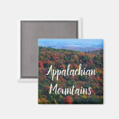 Appalachen im Herbst Magnet (Vorderseite/Rückseite)