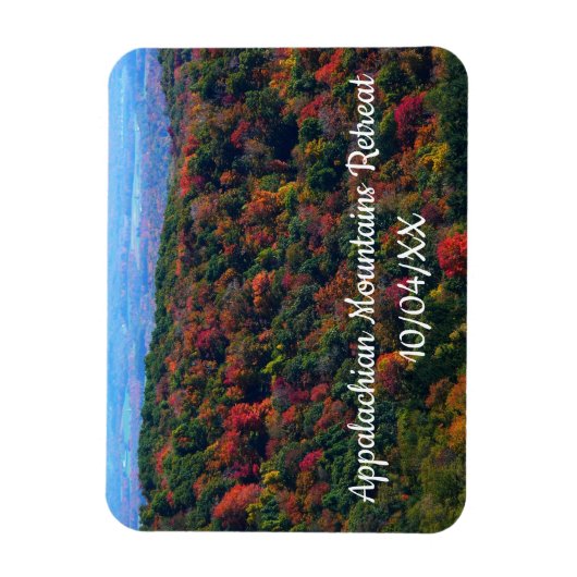 Appalachen im Herbst Magnet (Vertikal)