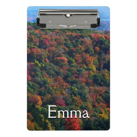 Appalachen im Herbst Mini Klemmbrett (Vorderseite)