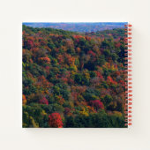 Appalachen im Herbst Notizblock (Rückseite)