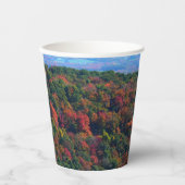 Appalachen im Herbst Pappbecher (Vorderseite)