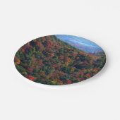 Appalachen im Herbst Pappteller (Schrägansicht)