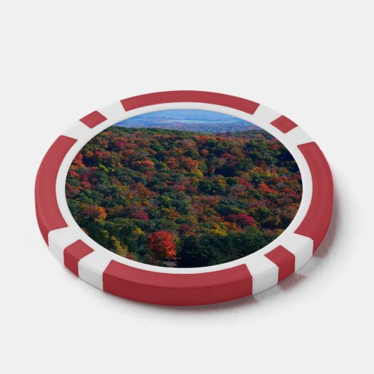Appalachen im Herbst Pokerchips (Einzeln)