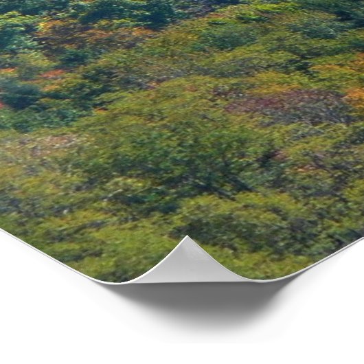 Appalachen im Herbst Poster (Ecke)