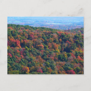 Appalachen im Herbst Postkarte