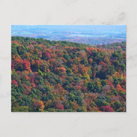 Appalachen im Herbst Postkarte (Vorderseite)