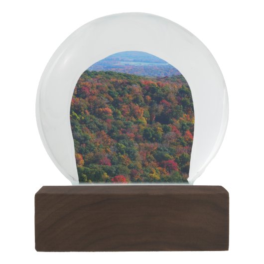 Appalachen im Herbst Schneekugel (Rückseite)