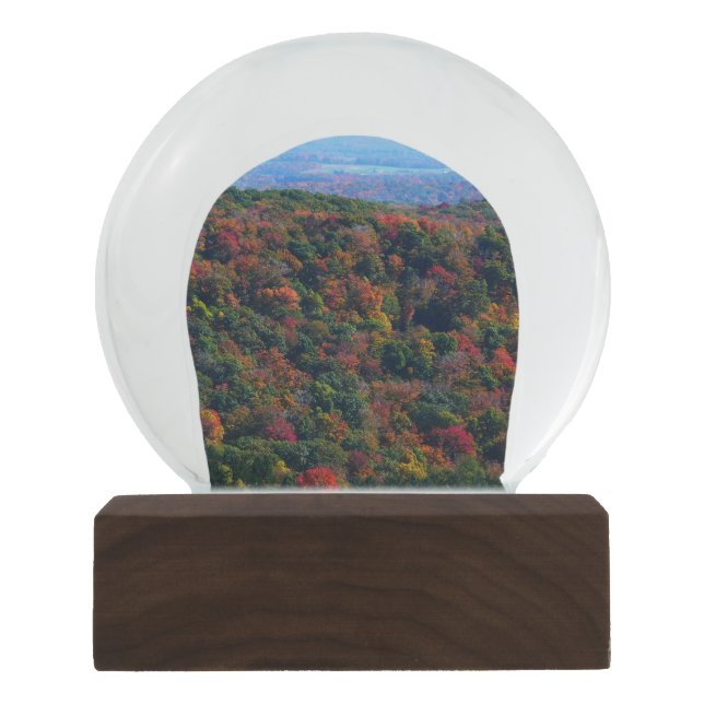 Appalachen im Herbst Schneekugel (Vorderseite)