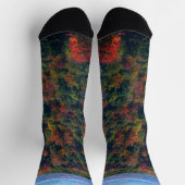 Appalachen im Herbst Socken (Oben)