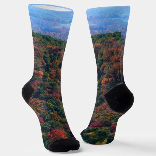 Appalachen im Herbst Socken (Gewinkelt)