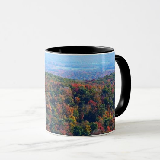 Appalachen im Herbst Tasse (VorderseiteRechts)