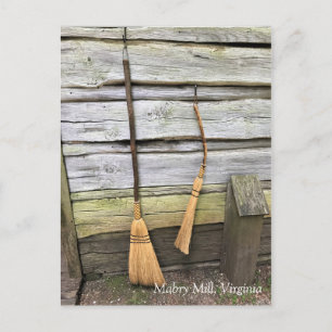 Appalachen Lifestyle in Mabry Mill, Virginia Postkarte