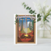 Appalachen-Nationaler Landschaftlicher Weg Postkarte (Stehend Vorderseite)