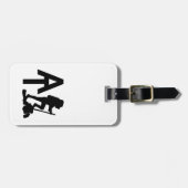 Appalachen-Pfad - AT - Raketenstartenwanderung Gepäckanhänger (Vorderseite horizontal)