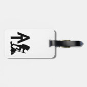 Appalachen-Pfad - AT - Raketenstartenwanderung Gepäckanhänger (Rückseite horizontal)