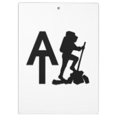 Appalachen-Pfad - AT - Raketenstartenwanderung Klemmbrett (Rückseite)