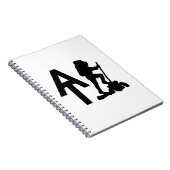 Appalachen-Pfad - AT - Raketenstartenwanderung Notizblock (Rechte Seite)