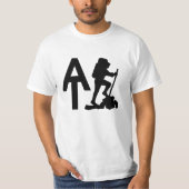 Appalachen-Pfad - AT - Raketenstartenwanderung T-Shirt (Vorderseite)