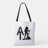 Appalachen-Pfad - AT - Raketenstartenwanderung Tasche (Rückseite)
