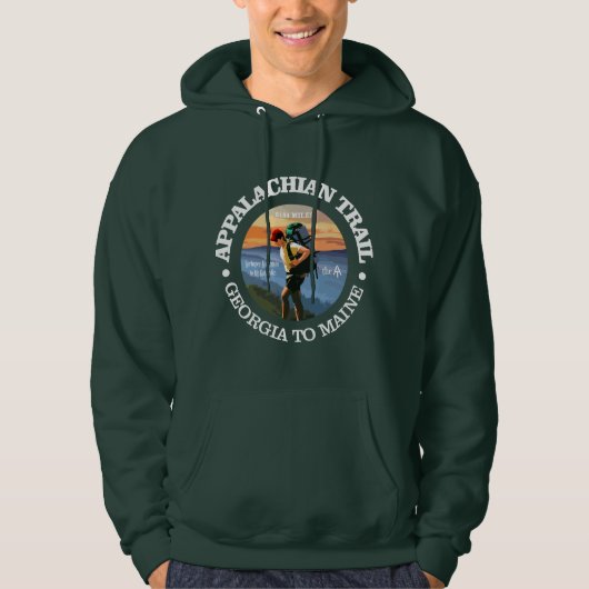 Appalachen-Pfad (Hiker C) Hoodie (Vorderseite)