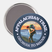 Appalachen-Pfad (Hiker C) Magnet (Vorderseite/Rückseite)