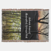 Appalachen-Pfad im Oktober in Shenandoah Decke (Vorderseite)