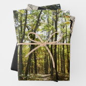 Appalachen-Pfad im Oktober in Shenandoah Geschenkpapier Set (Beispiel)