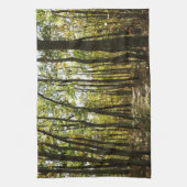 Appalachen-Pfad im Oktober in Shenandoah Geschirrtuch (Vertikal)