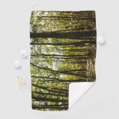 Appalachen-Pfad im Oktober in Shenandoah Golfhandtuch (Insitu)