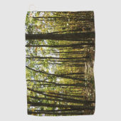 Appalachen-Pfad im Oktober in Shenandoah Golfhandtuch (Vorderseite)