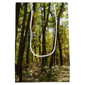 Appalachen-Pfad im Oktober in Shenandoah Mittlere Geschenktüte (Rückseite)