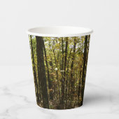 Appalachen-Pfad im Oktober in Shenandoah Pappbecher (Rückseite)