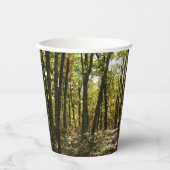 Appalachen-Pfad im Oktober in Shenandoah Pappbecher (Vorderseite)