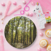 Appalachen-Pfad im Oktober in Shenandoah Pappteller (Party)