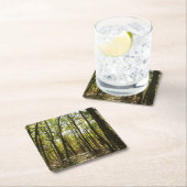 Appalachen-Pfad im Oktober in Shenandoah Rechteckiger Pappuntersetzer (Vor Ort)